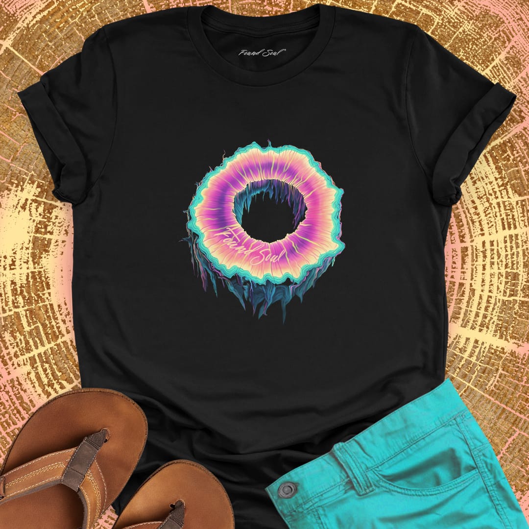 Portal ring black t-shirt for transformation .