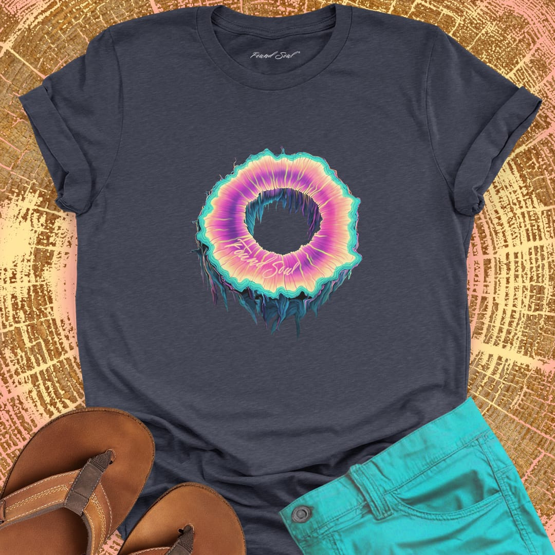 Portal ring grey t-shirt for transformation .