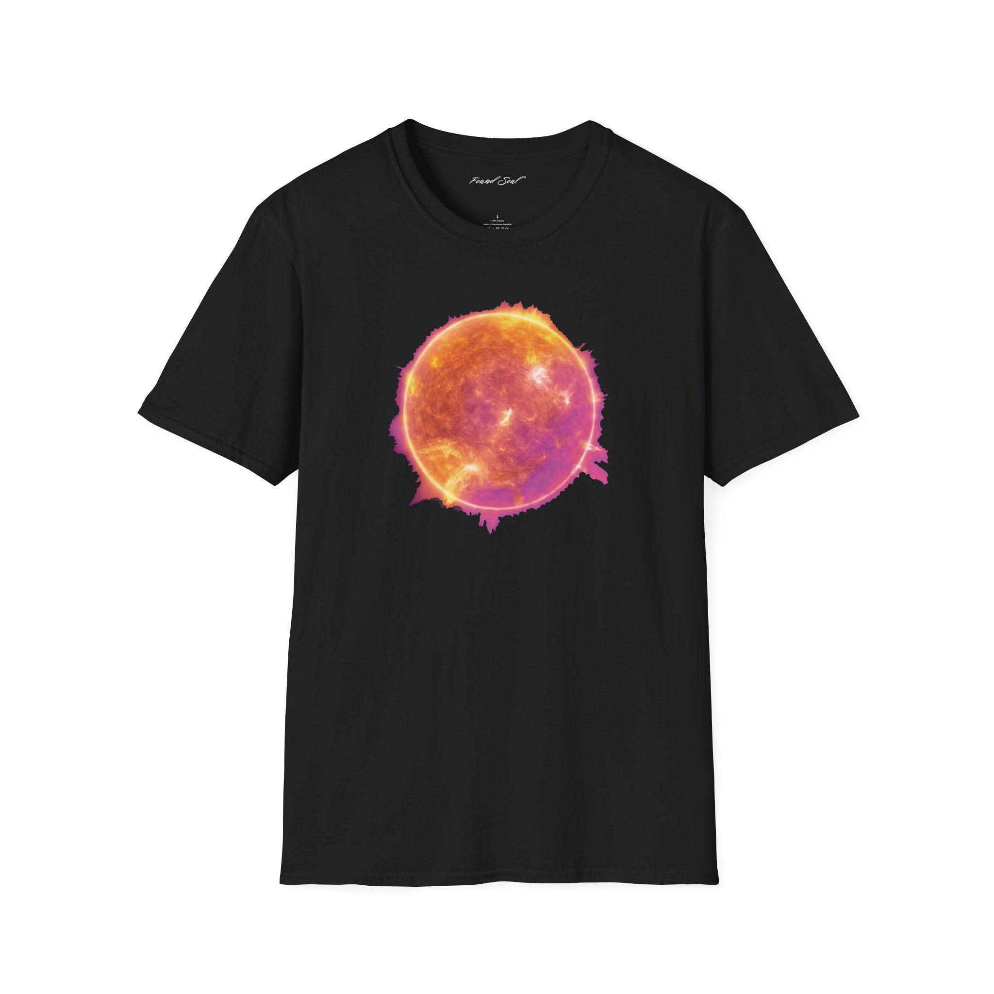 Found Soul Celestial Fire T-shirt — black