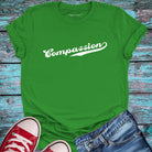 Green compassion t-shirt.