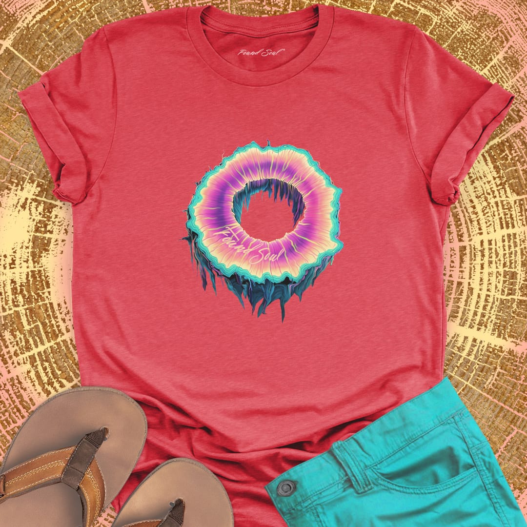 Portal ring red t-shirt for transformation .
