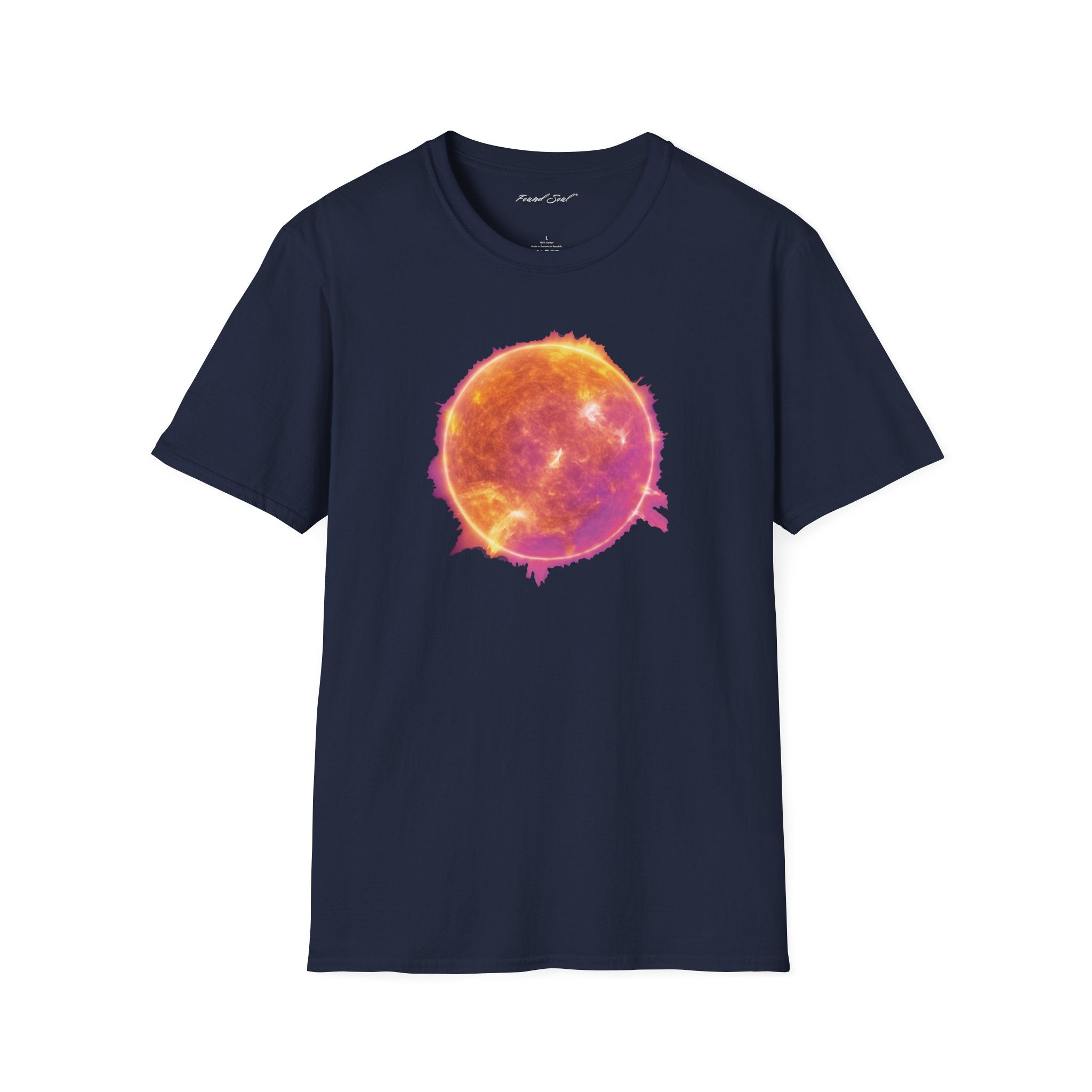 Found Soul Celestial Fire T-shirt — navy